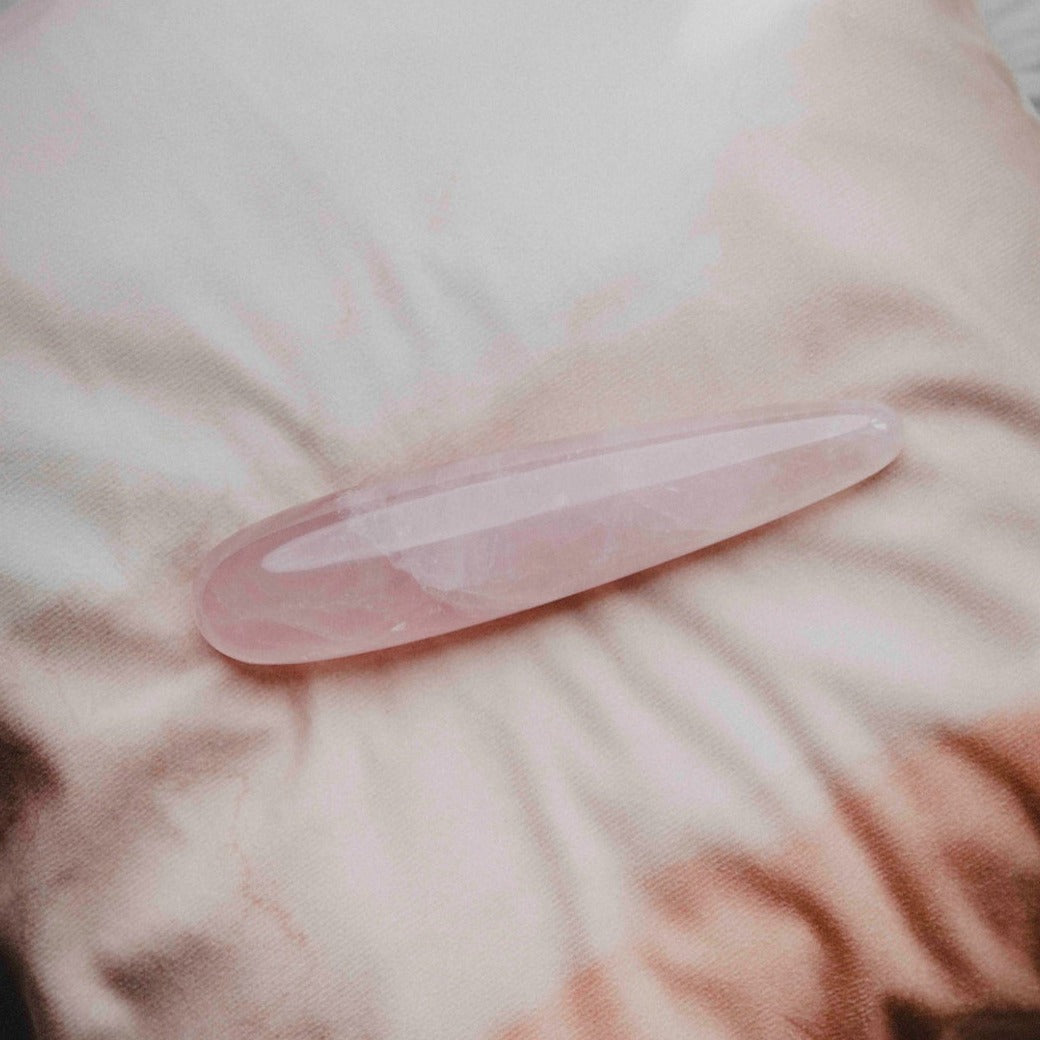 Vara de Cuarzo Rosa - Vara de Placer